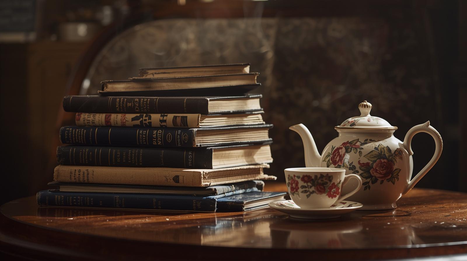 books and tea